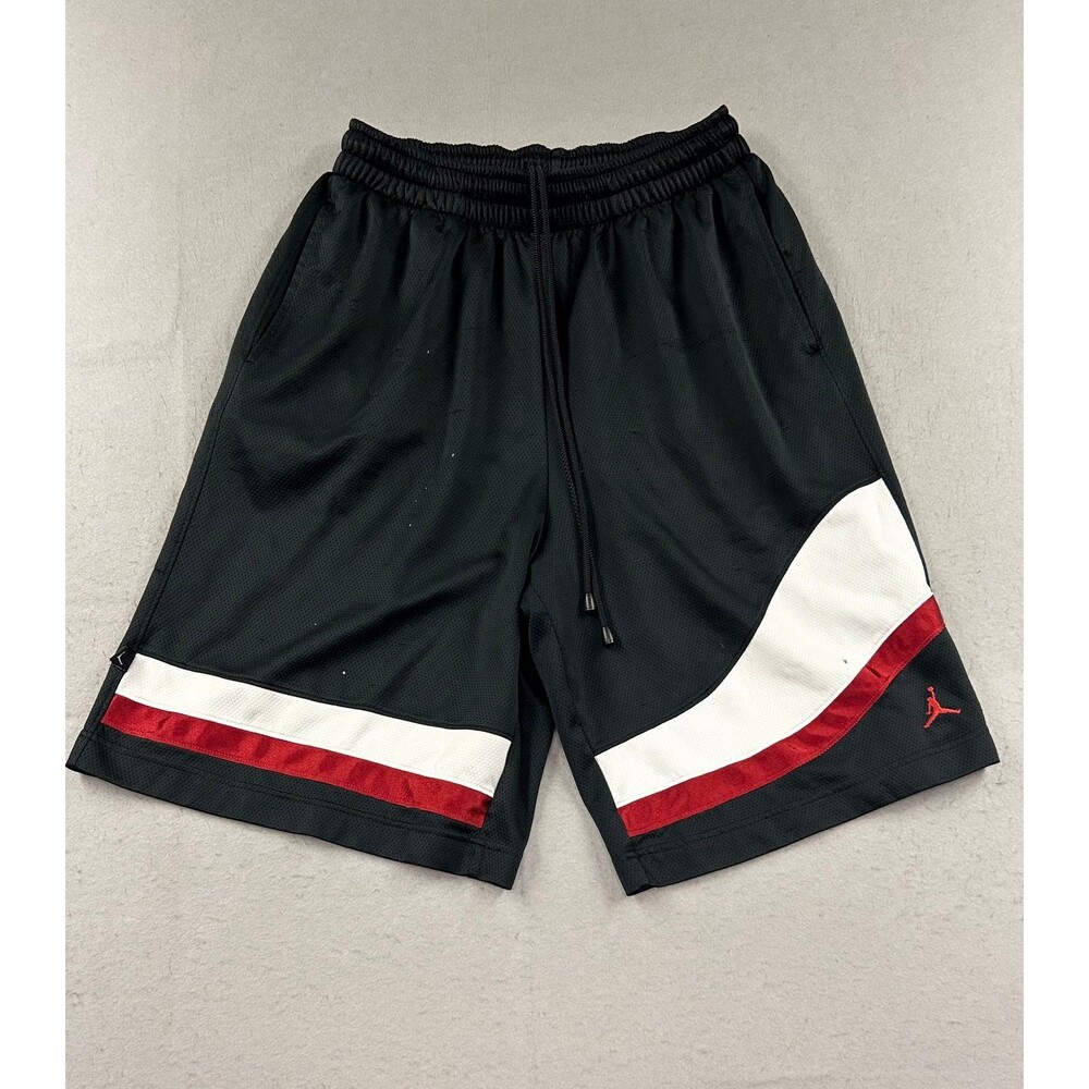 Air Jordan Men's Black Athletic Basketball Shorts 11’’ inseam